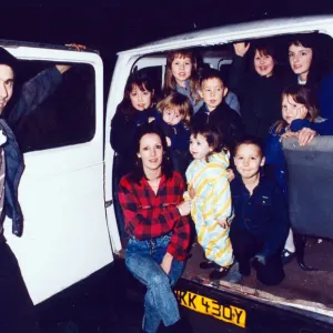 The Harvey Family Print, Llanedeyrn 1991
