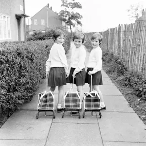 The Hatton triplets from Manchester, Deborah, Sharon and Allison now terrorising their The Hatton triplets from Manchester, Deborah, Sharon and Allison now terrorising their