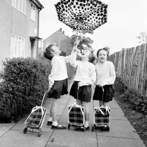 The Hatton triplets from Manchester, Deborah, Sharon and Allison now terrorising their The Hatton triplets from Manchester, Deborah, Sharon and Allison now terrorising their