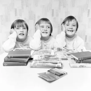 The Hatton triplets from Manchester, Deborah, Sharon and Allison now terrorising their The Hatton triplets from Manchester, Deborah, Sharon and Allison now terrorising their