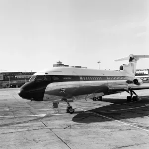 The De Havilland Trident Jet First Flight Print 1962