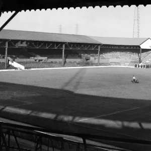 The Hawthorns, the home of West Bromwich Albion F. C. West Midlands, circa 1950
