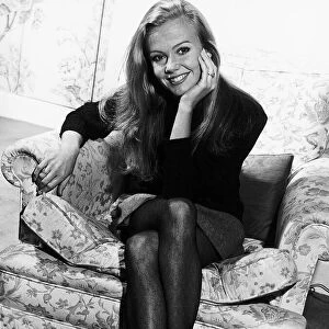 Hayley Mills Actress at her home in Chelsea her long hair may have to comeoff for her