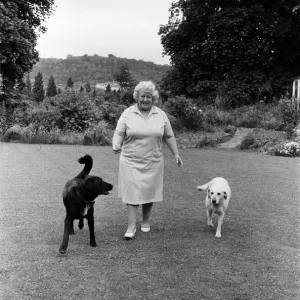 Hazel Adair, authoress and TV producer lives right in the country where she does most of Hazel Adair, authoress and TV producer lives right in the country where she does most of