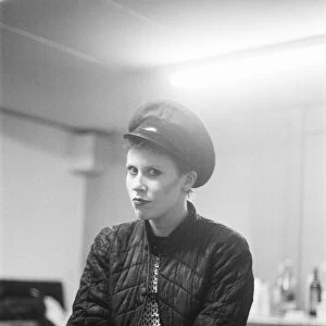 Hazel O Connor, Singer pictured at the Top Rank Nightclub, Reading, November 1980