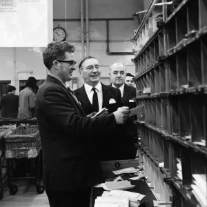 Head postmaster retires. 1971 Head postmaster retires. 1971