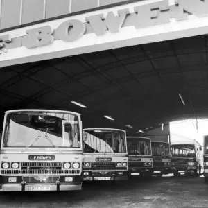 The Headquarters of Bowen Coaches Print, 28th April 1972
