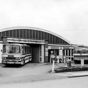 The headquarters of Bowen Coaches at Cotterills Lane Alum Rock Coventry Road Small Heath The headquarters of Bowen Coaches at Cotterills Lane Alum Rock Coventry Road Small Heath
