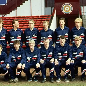 Hearts football team squad April 1986