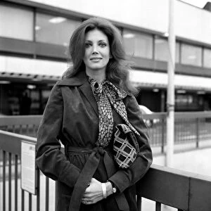 Heathrow Airport: Actress Gayle Hunnicutt left Heathrow Airport today for Israel
