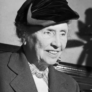 Helen Keller Print: Overcoming Adversity, Circa 1954 Helen Keller Print: Overcoming Adversity, Circa 1954