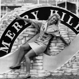 Hellen Le Fever, première candidate à cette année de la compétition Miss Merry Hill, âgée de 19 ans.