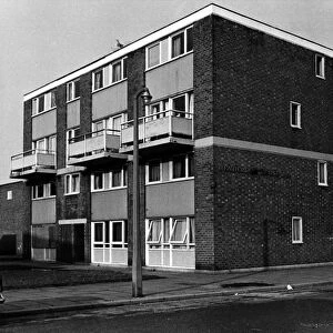 Henderson House at St Hilda s, Middlesbrough. 26th January 1980
