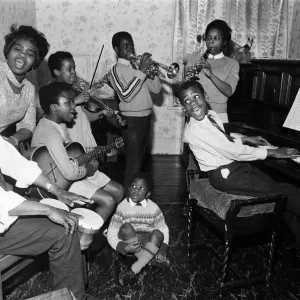 Herbert and Gloria Cameron Family Print, May 1974 Herbert and Gloria Cameron Family Print, May 1974