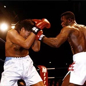 Herbie Hide Boxer stops Juan Antonio Diaz to win the W. B. A