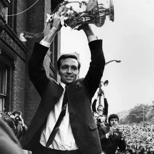 Heres the Cup! A delignted Jeff Astle. the scorer of West Bromwich Albion Heres the Cup! A delignted Jeff Astle. the scorer of West Bromwich Albion