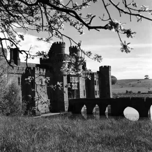 Herstmonceux Castle, Sussex. June 1952 C3074 Herstmonceux Castle, Sussex. June 1952 C3074