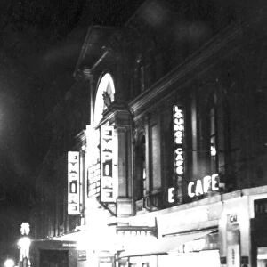 Hertford Street, Coventry circa 1936 This image shows the Empire Cinema with