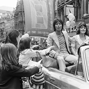 Take Me High 1973, filming procession scenes on the streets of Birmingham