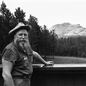 High in the Black Hills of Dakota, sculptor Korczak Ziolkowski (pictured High in the Black Hills of Dakota, sculptor Korczak Ziolkowski (pictured