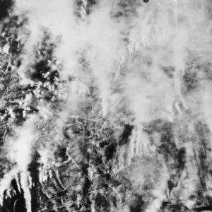 High Explosives Bursting Print, 14x47cm