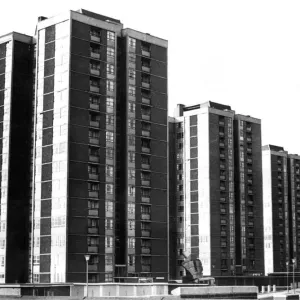 Walker High Rise Flats Print, 17 September 1964
