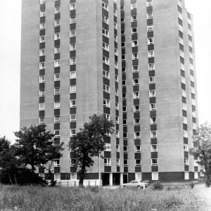 West Denton Housing Estate Print, Newcastle 1972 (01084)