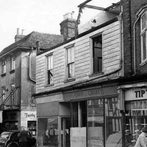 The High Street in Sevenoaks, Kent Print circa 1925