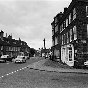 High Street, Woburn Village, Bedfordshire. 24th July 1968