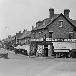 High Street, Yiewsley. Circa 1936
