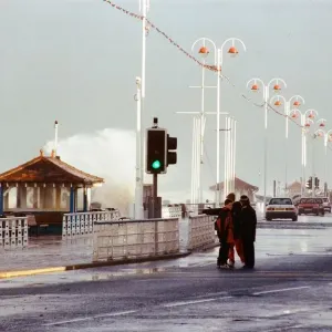 High Tides at Redcar Print, 19th February 1996