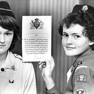 The highest distinction in the Guiding movement, the Queens Guide Award has gone to two