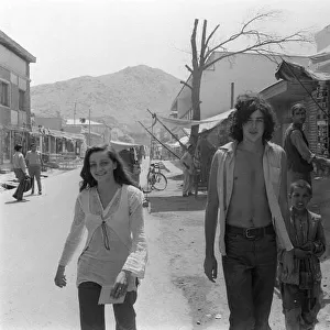 Hippies in Afghanistan Aug 1971 - 18 year old Owen jones