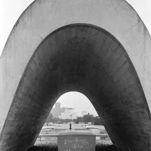 Hiroshima Victims Memorial Cenotaph Print