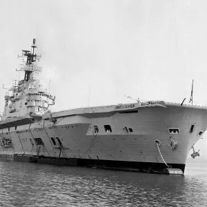 HMS Ark Royal arrives at Plymouth after arriving rom the Far East june 1966 A© HMS Ark Royal arrives at Plymouth after arriving rom the Far East june 1966 A©