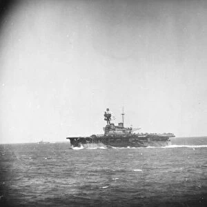 HMS Eagle in The Mediterranean Sea. HMS Eagle was an early aircraft carrier of