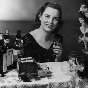 Hogmanay Celebrations Print circa 1949