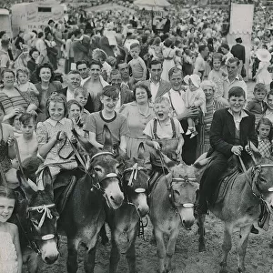 Holiday - Blackpool July 1950 1950s, Donkeys