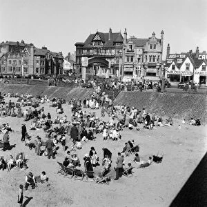 Holiday scenes in Blackpool, Lancashire. 4th July 1955