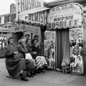 Holiday scenes in Blackpool, Lancashire. 4th July 1955