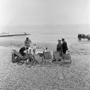 Holiday scenes in Bognor Regis, West Sussex. 6th June 1965