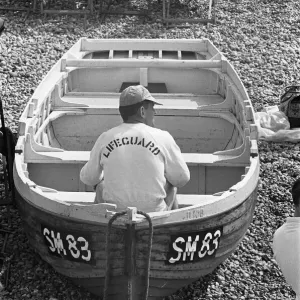Holiday Scenes at Brighton Print 7th July 1963