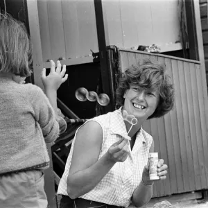 Holidaymakers in Frinton-on-Sea, Essex. 24th August 1967 Holidaymakers in Frinton-on-Sea, Essex. 24th August 1967