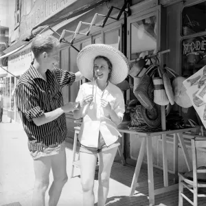 Holidays: Holidaymakers: Tourists explore the fishing villages of Corsica
