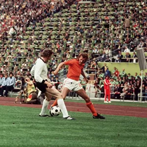 Holland West Germany World Cup 1974 Schwarzenbeck Van de Kerkhof or van der Kerkhof