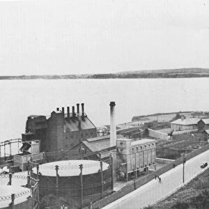 Hollicombe gas works. 1936