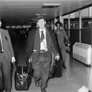 Holly Johnson from the band Frankie Goes To Hollywood pictured at London Airport Holly Johnson from the band Frankie Goes To Hollywood pictured at London Airport