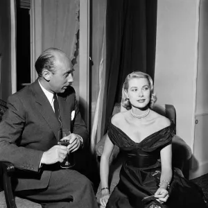 Hollywood actress Grace Kelly pictured during the 1955 Cannes Film festival Hollywood actress Grace Kelly pictured during the 1955 Cannes Film festival