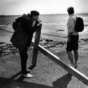 The Holy Island of Lindisfarne, off the northeast coast of England. 29th March 1991 The Holy Island of Lindisfarne, off the northeast coast of England. 29th March 1991
