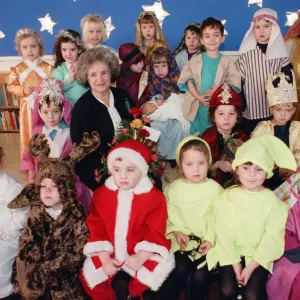 Holy Rosary nursery christmas concert. Billingham, 21st December 1994